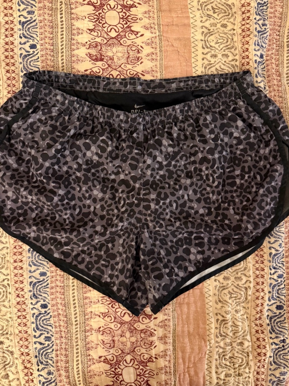 Nike Tempo cheetah shorts